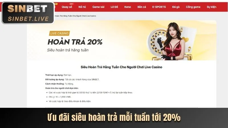 Tiền Thưởng Chào Mừng betvnd9